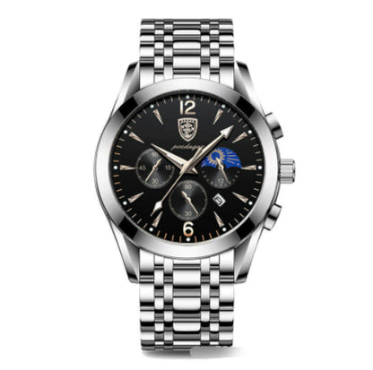 Men's Quartz Waterproof Luminous Belt Watch
